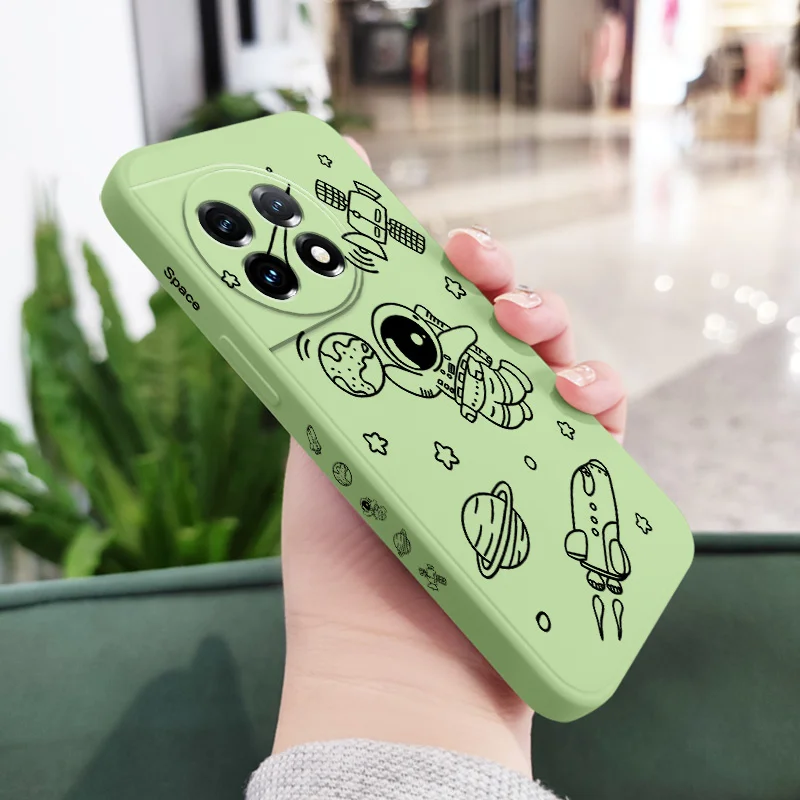 Galactic Liquid Silicone Space Travel Phone Case