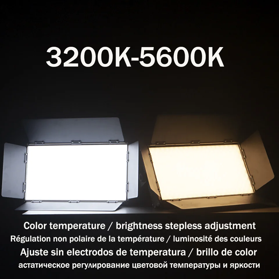 Portátil Led Photo Studio Light Lâmpada do Painel Iluminação na Câmera Youtube Jogo Vídeo ao Vivo Gravação Fotografia 40w 50w - Image 5