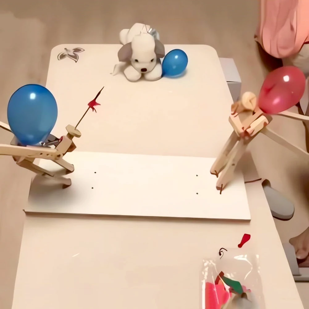 

Модные воздушные шары Bamboos куклы игрушка Быстрый ритм захватывающие фехтование куклы игра для стола