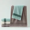 2 Towels Thickened Absorbent Towel Pure Cotton Quick Absorbent Soft Quick Dry Thickened Face Towel Size Soft Face Towel for Home 2