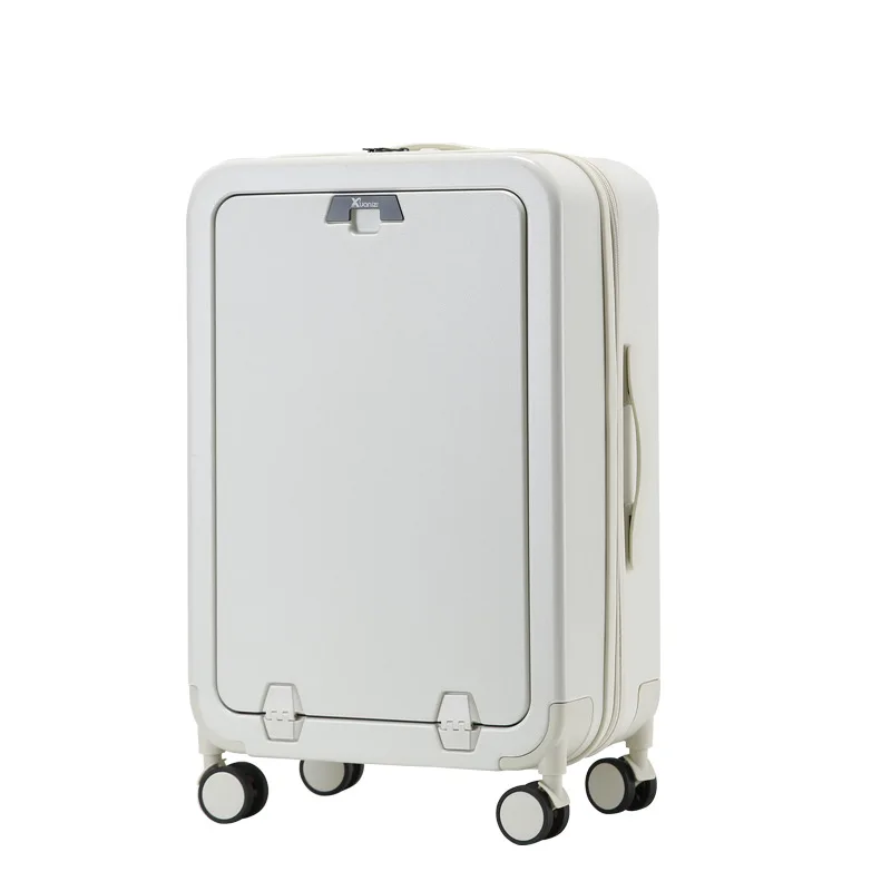 New Luggage Women's Trolley Case Durable Universal Wheel Password Suitcase Small Leather Suitcase Organizing Box Toolbox