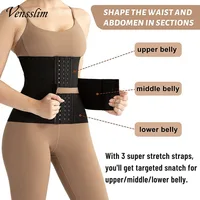 Vensslim XS-3XL corps Shaper taille formateur ceinture femmes perte de poids réduire ventre tondeuse Corset réglable entraînement ceinture Shapewear 6