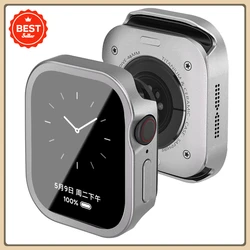 Premium Aluminum Metal Case with Built - in Screen Protector for Series 10 42mm (Silver)