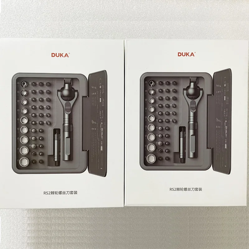 DUKA /AtuMan New RS2 Ratchet Screwdriver Set 40 in 1 Magnetic