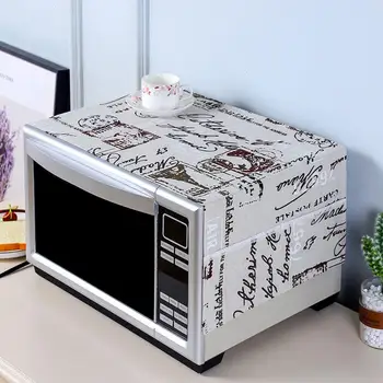 전자 레인지 윗면 덮개 유용한 기계 빨 수있는 전자 레인지 보호자면 아마 전자 레인지 천