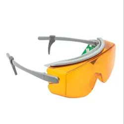 Laser Protective Glasses for Argon Laser, UV Laser, He-Ce Laser and Nd:YAG 532nm Lasers O.D 4~7 CE Wide Frame