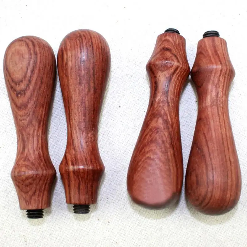 Retro European Flower Fire Paint Seal Wax Seal Stamp Head Wooden Handle Set Wedding Invitation Signature Kids Toy