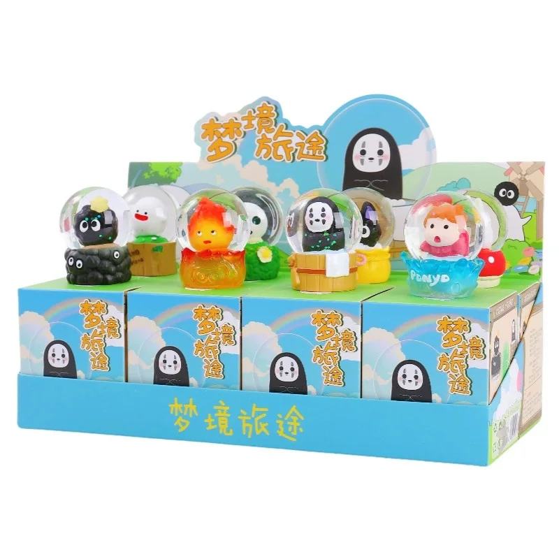 Hayao Miyazaki – boîte mystère boule de cristal, voyage de rêve, jouet, figurine à collectionner, boîte aveugle tendance pour enfants, cadeau Surprise