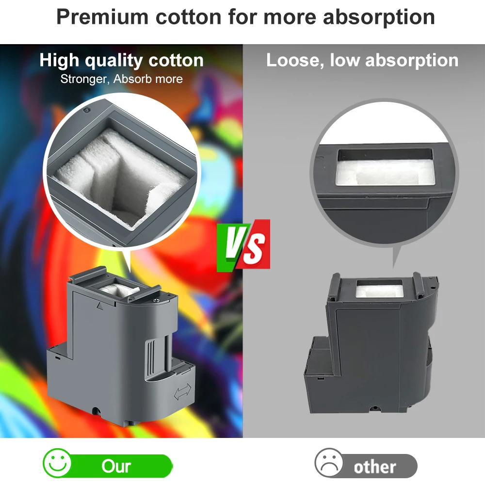 T04D1 T04D100 C13T04D100 EWMB2 유지보수 박스 칩 (엡손 L4150 L4160 L6160 L6168 L6170 L6178 L6190 L6191 L6198 M1140 M1180 용)