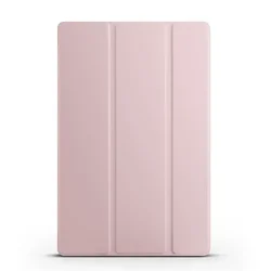 Custodia per tablet in PU pelle premium a tre ante con supporto posteriore in TPU, 11 pollici