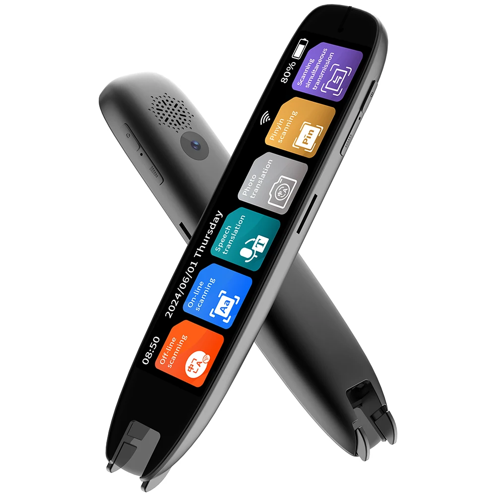 S65 Pro Dictionary Translation Pen Scan Reader Device Text Scanning Reading Translator WiFi/BT 142 Languages Online Translation