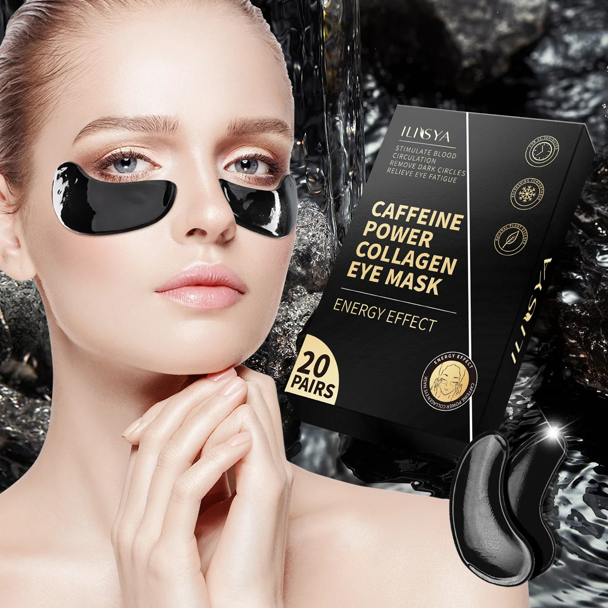 Universalcoffeeeyemaskformenandwomenliftingandfirmingthe