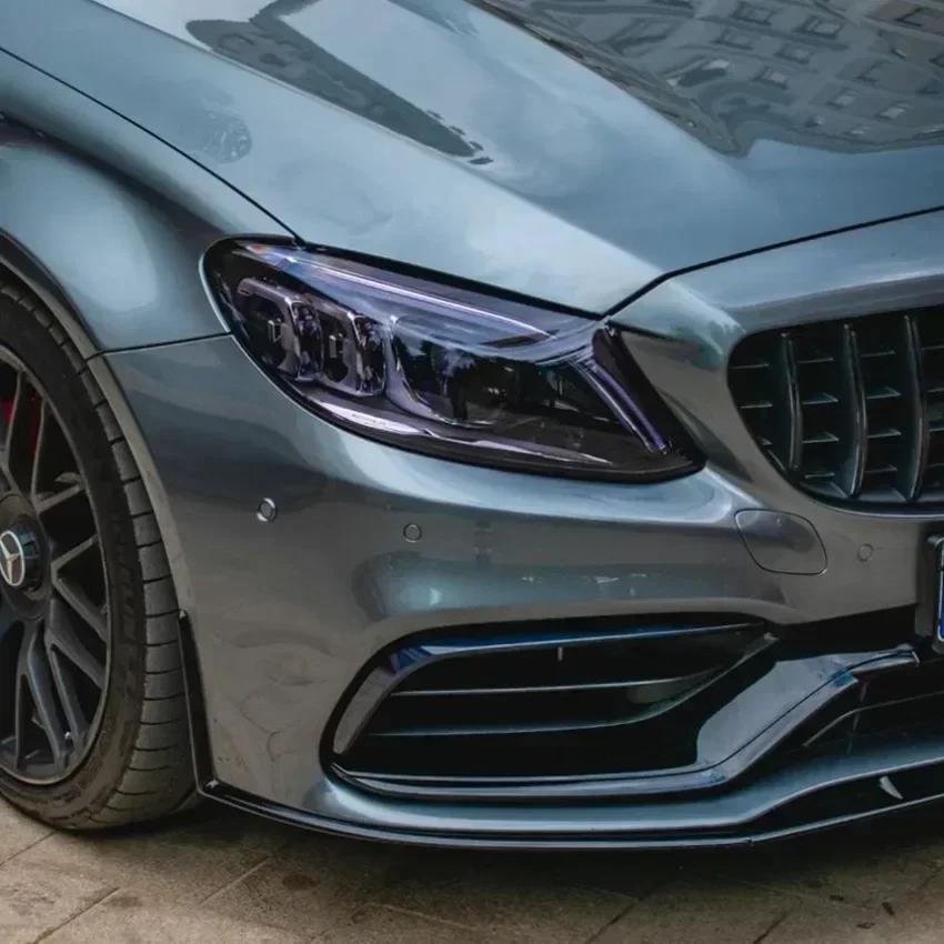 Élargisseurs D'ailes Avant Pour Mercedes Classe C W205 - Style évasé - Protection Et Look - Compatible 2015-2021
