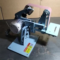 110V/220V 750W Electric Belt Sander Vertical And Horizontal Dual Use Belt Sander Polishing Grinding Machine Belt Grinder Machine 1