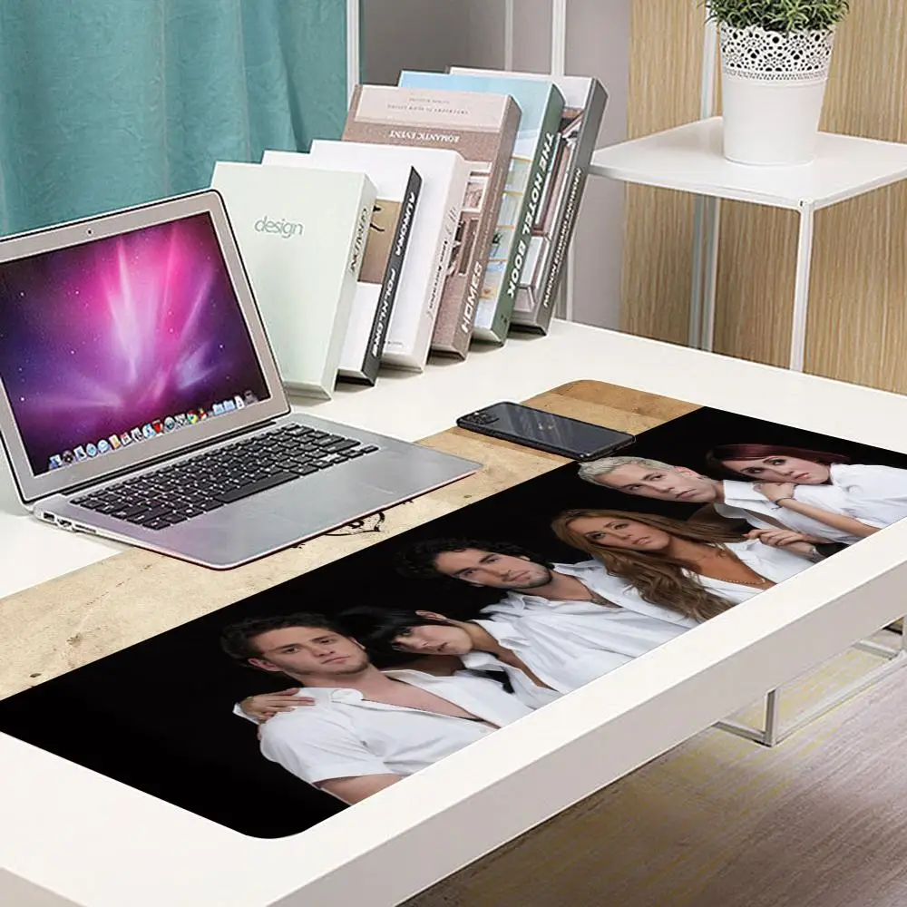 

RBD Cool Rebelde Fashion Mouse Pad Large Anime Desk Mat Luxury Desktop Cartoon Gaming Gamer Keyboard Office Computer Cushion