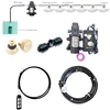Misting Cooling System With Pump Filter Kit 20FT-60FT Mister Line Brass Nozzle 5L/Min For Outdooor Patio Porch Backyard 1