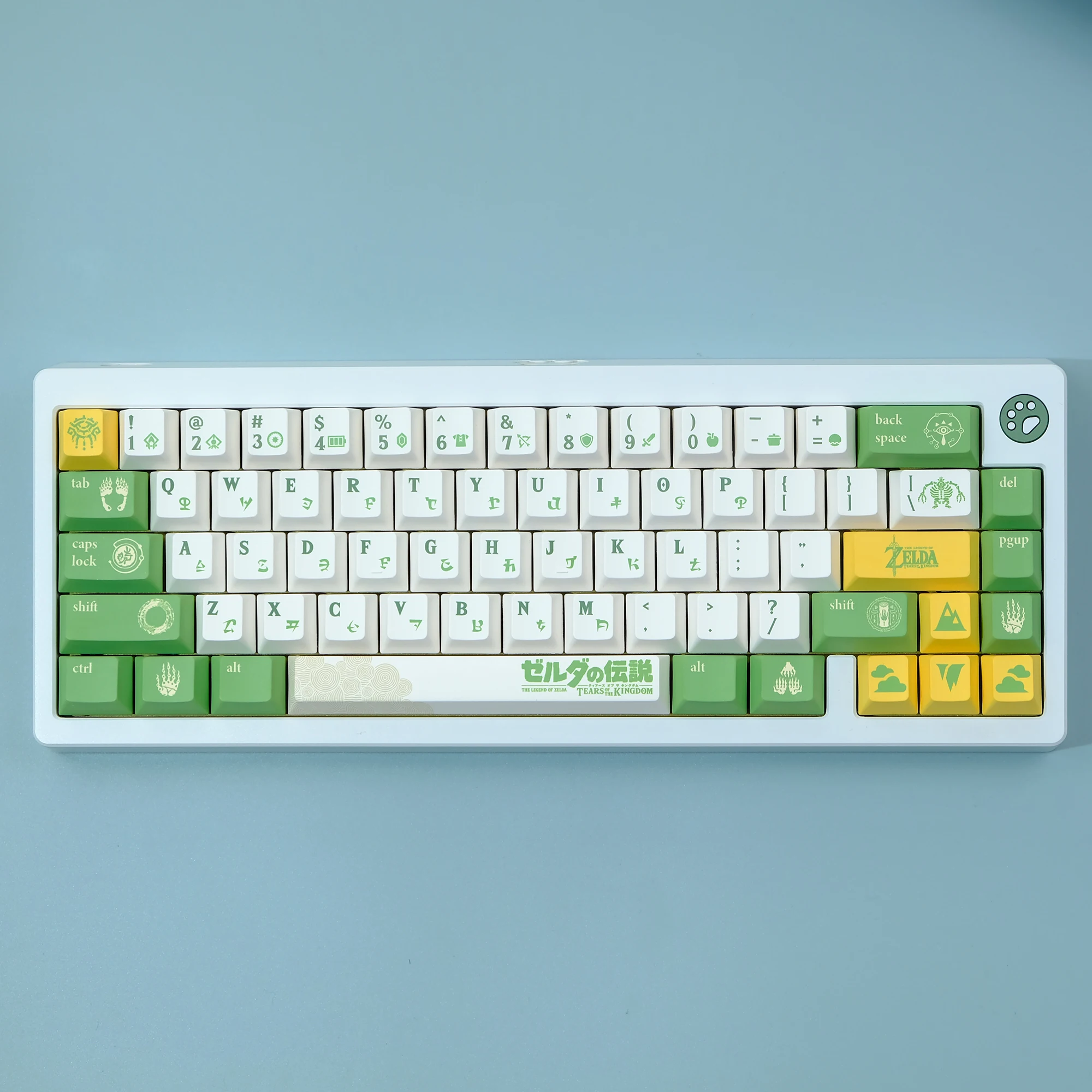 Anime Gaming Keycaps Grupo Pbt Sublimação de Tintura Cherry Profile Keycap Teclado Interruptor mx 151 Chaves Nova Chegada - Imagem 4