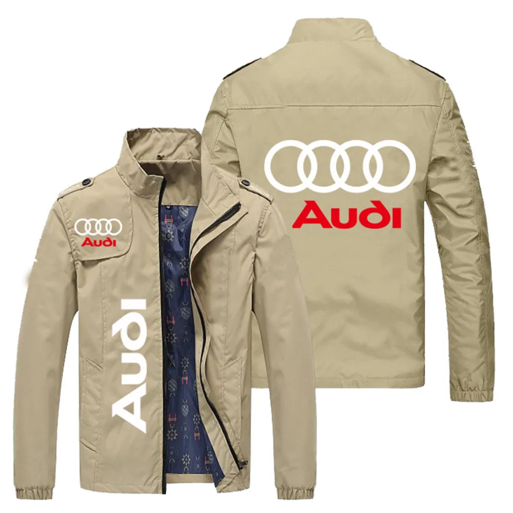 2022 Spring New Hot Selling Men's Jacket Brand Car Logo Print Motorcycle Racing Jacket Customizable Trend Biker Jacket S-6XL windbreaker jacket