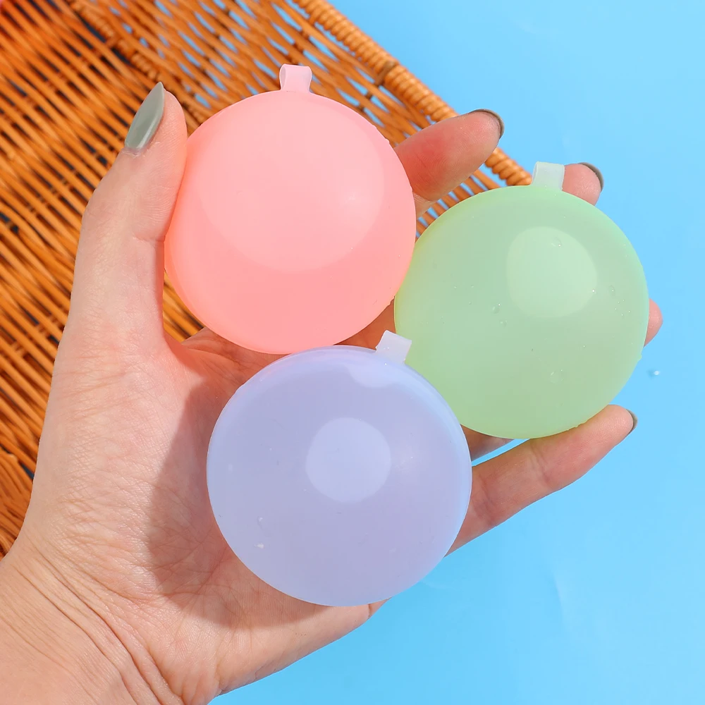 10-30pcs Reusable Water Balloons Toys  Water Bomb for Summer Games Children's Adults Outdoor Activities Toy Gifts 4
