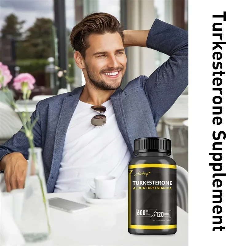 Turkesterone Supplement Improves Male Performance Endurance Motivation Focus & Muscle Mass