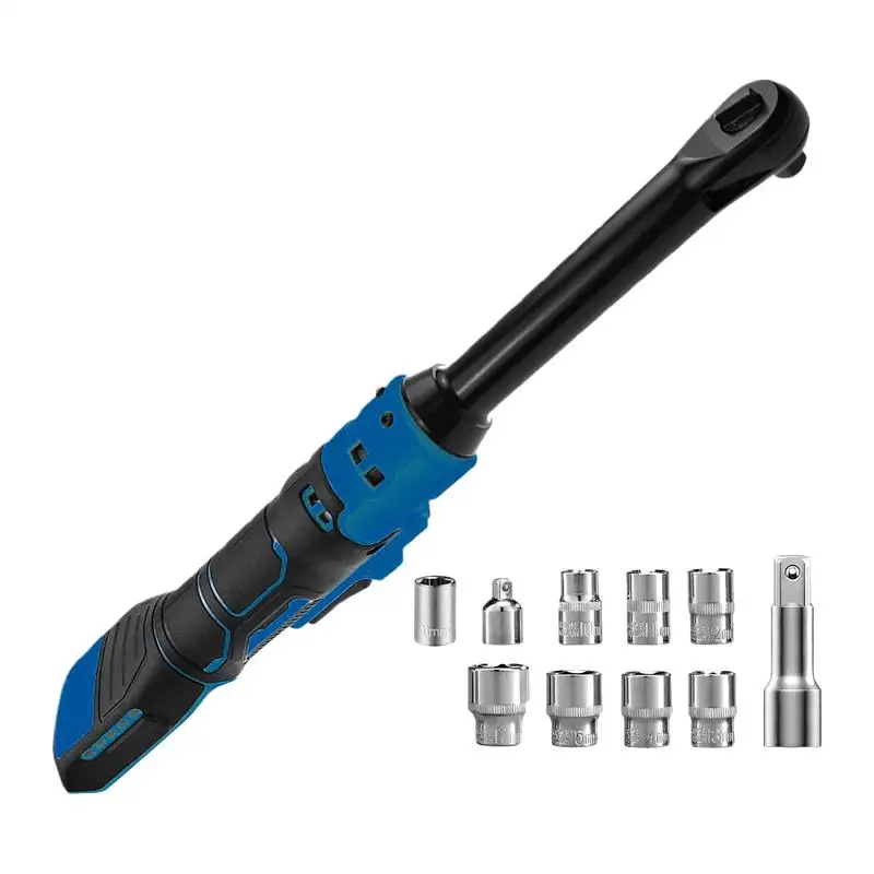Extended Electric Ratchet Wrench FOR Makita For Dewalt Cordless Ratchet Wrench 3/8 Inch Electric Removal Ratchet With 10 Socket