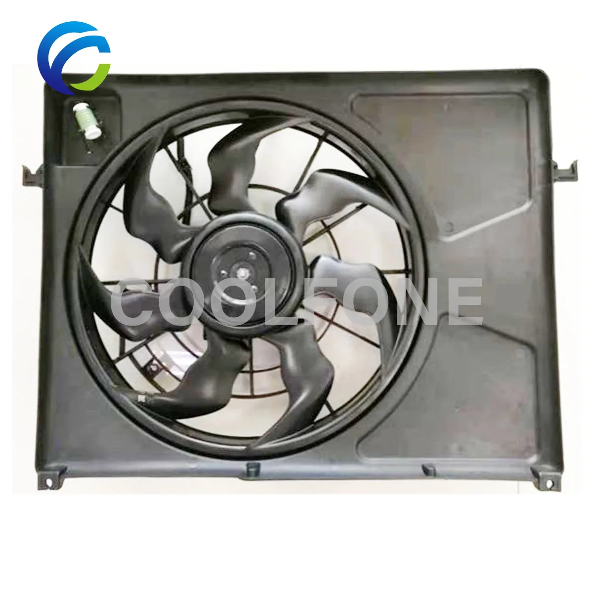 LABLT Radiator AC Condenser Cooling Fan Assembly For 2015-2017 Sonata 2.4L HY3115151