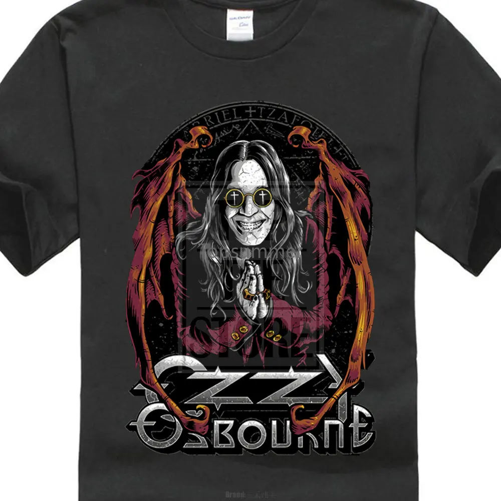 

New Ozzy Osbourne Rules Bark At Moo Black Men'S T Shirt Size S 4Xl