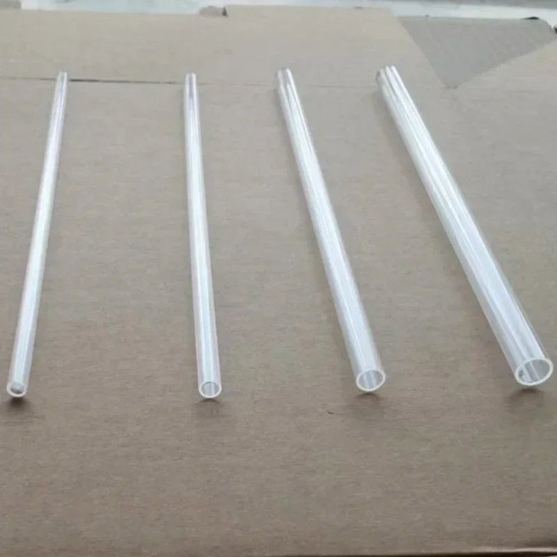 Transparent Acrylic plastic tube for Fish Tank Aquarium Plexiglass Tube Garden Irrigation Length 200mm/498mm OD 2-10mm