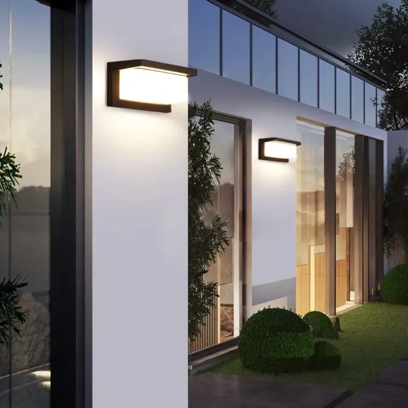 Luci Per Esterni A Led Impermeabile Ip65 Balcone Led Applique Da Parete Per Esterni Illuminazione Per Esterni Ac85-265V Lampada Da Parete Da Giardino