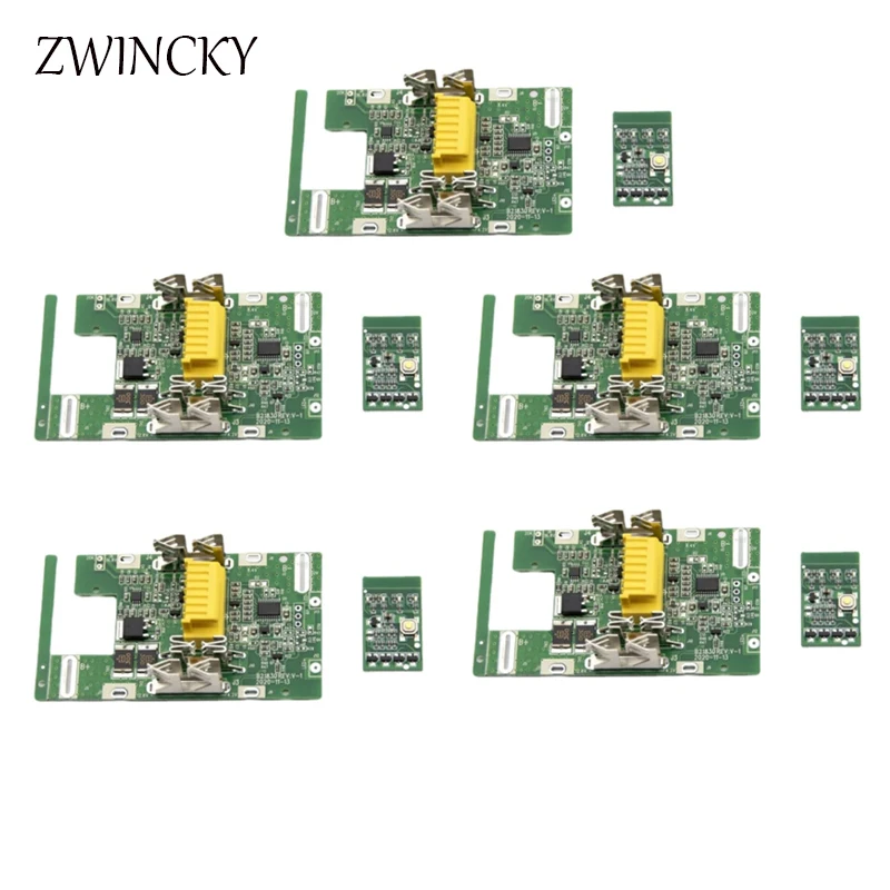 

Литий-ионная батарея BL1830 BMS PCB 1/5 шт. Защитная плата для зарядки для Makita 18 в электроинструменты BL1815 BL1860 LXT400 Bl1850
