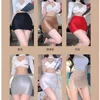 New Ladies Sexy High Elastic Transparent Package Hip Short Skirts Erotic Fishnet Hollow Out See Through Mini Body Night Dresses 4