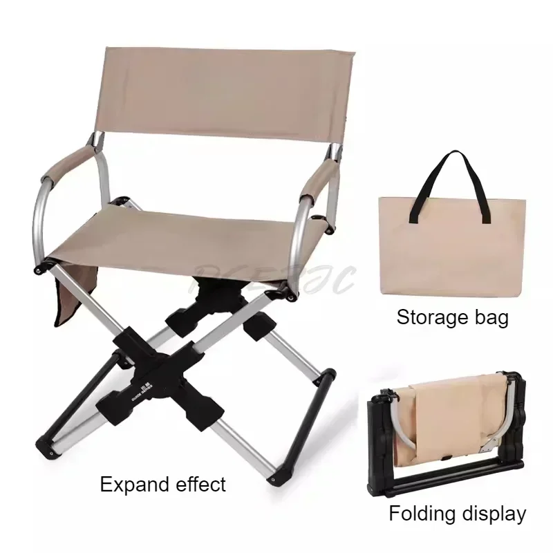 Guide Series Outdoor Camping Chair Beach Fishing Chair Aluminum Alloy Travel Hiking Picnic Leisure Seat