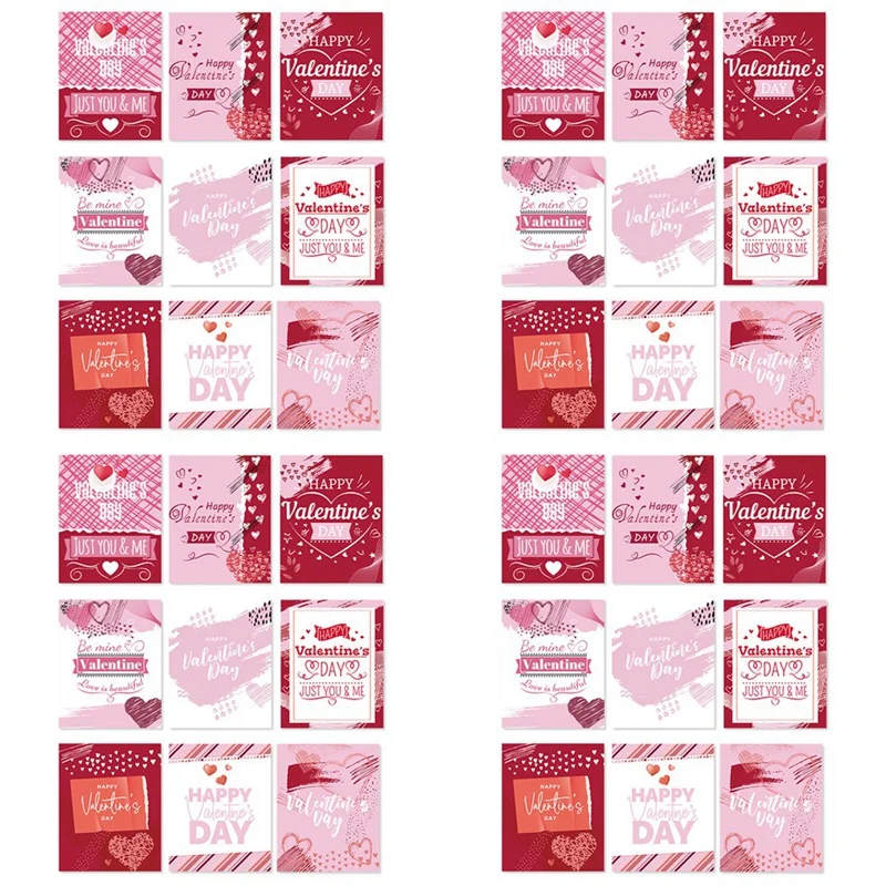 

36Piece Valentine's Day Party Decoration Stickers Labels Wine Bottle Stickers Valentine's Day Decoration Stickers Paper