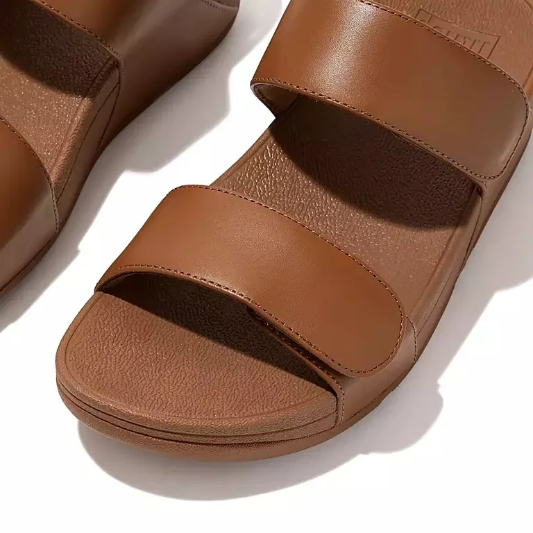 Women Sandals Comfortable Leather Cross Strap Flip Flops Summer Slip-ons