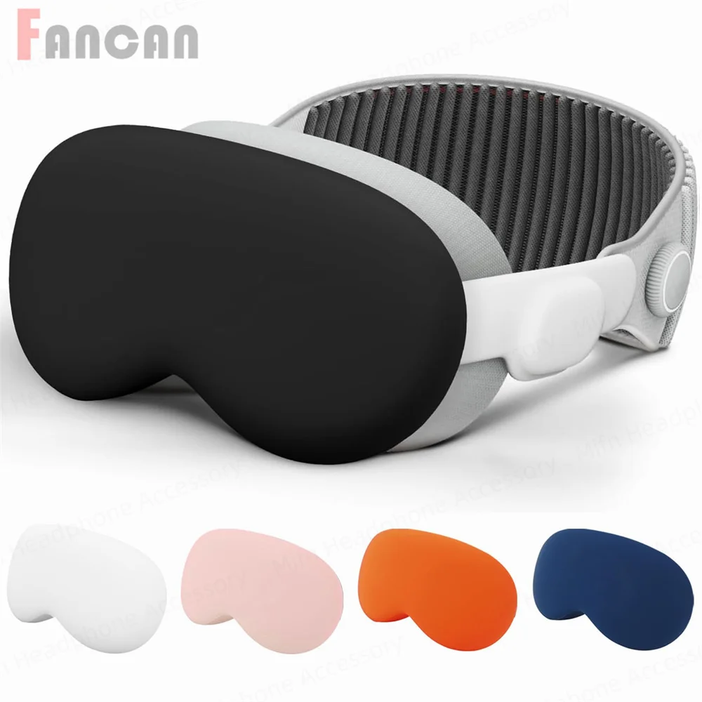 

for Apple Vision Pro Case Silicone Soft Skins Case VR Headset 2024 Accessories Anti-Scratch Cover for Apple Vision Pro Cases