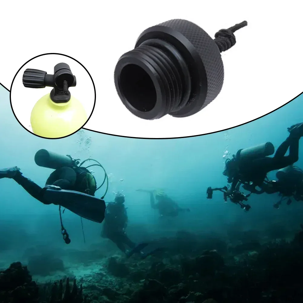 Lot De 2 Bouchons De Valve De Réservoir DIN Pour Plongée Sous-marine