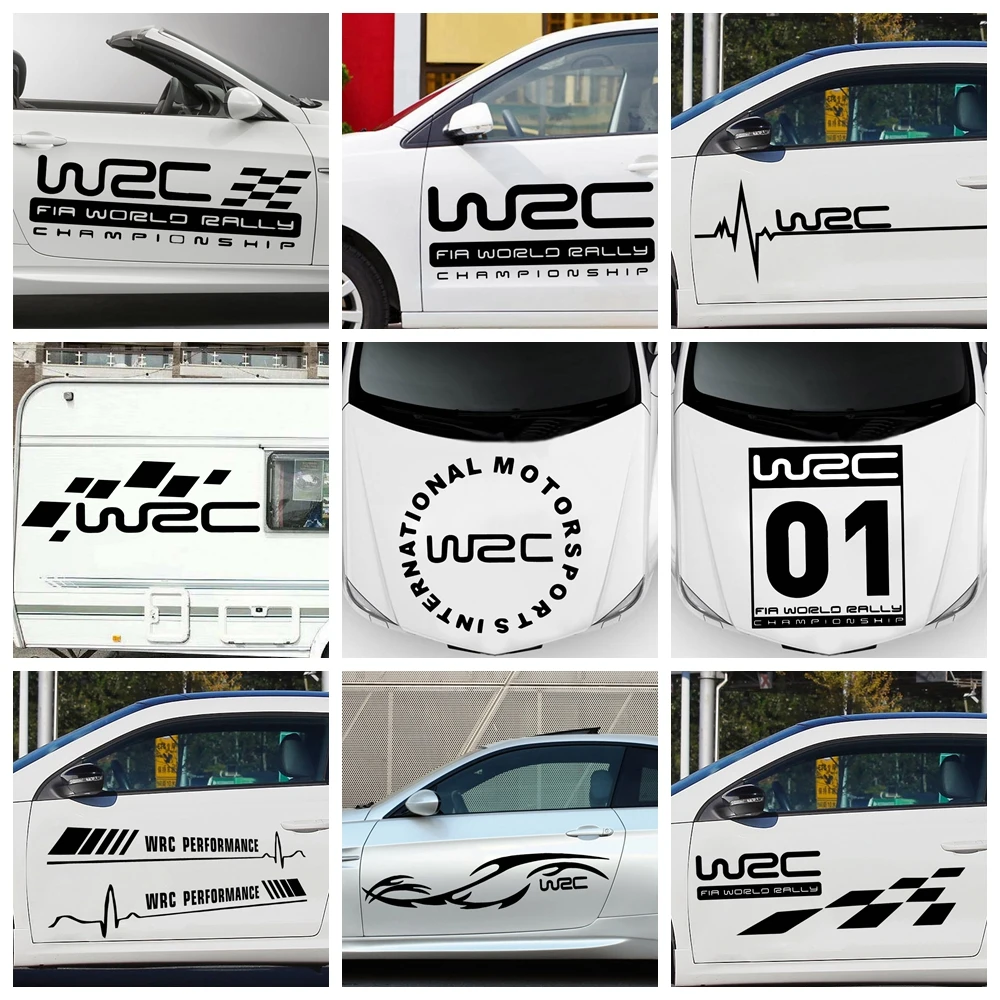 Adesivo Per Auto Adesivi Wrc Decalcomanie Ussr Decalcomanie Vinyls Adesivi Per Lo Styling Della Testa Completa Dell'Auto Creativa Di Moda.