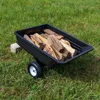 400 LB (10 Cu. Ft.) Economy Poly Dump Cart for Lawn Tractor 3