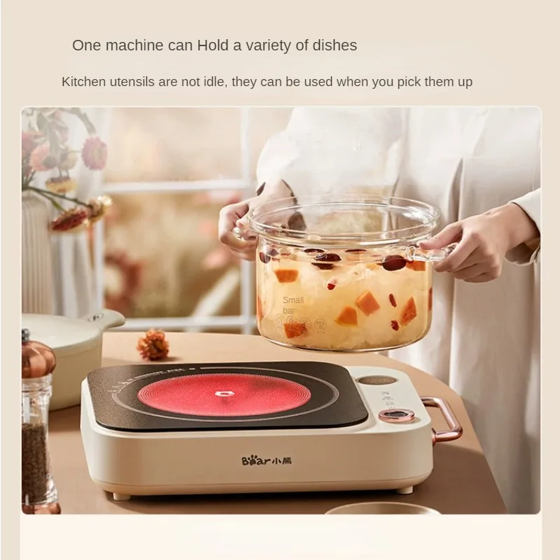 Electric Ceramic Stove Induction Cooker Domestic Hot Pot Wok High-Power Stir-Fry Electric Stove Smart Tea Boiling Battery