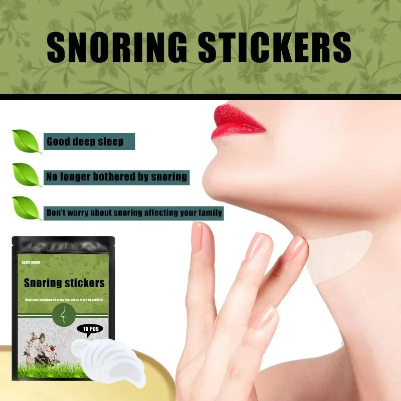 

Sdotter Anti Snoring Sticker Breathe Herbal Treatment Snore Stop Patch To Your Throat Comfortable Sleeping Aid patches Health Ca