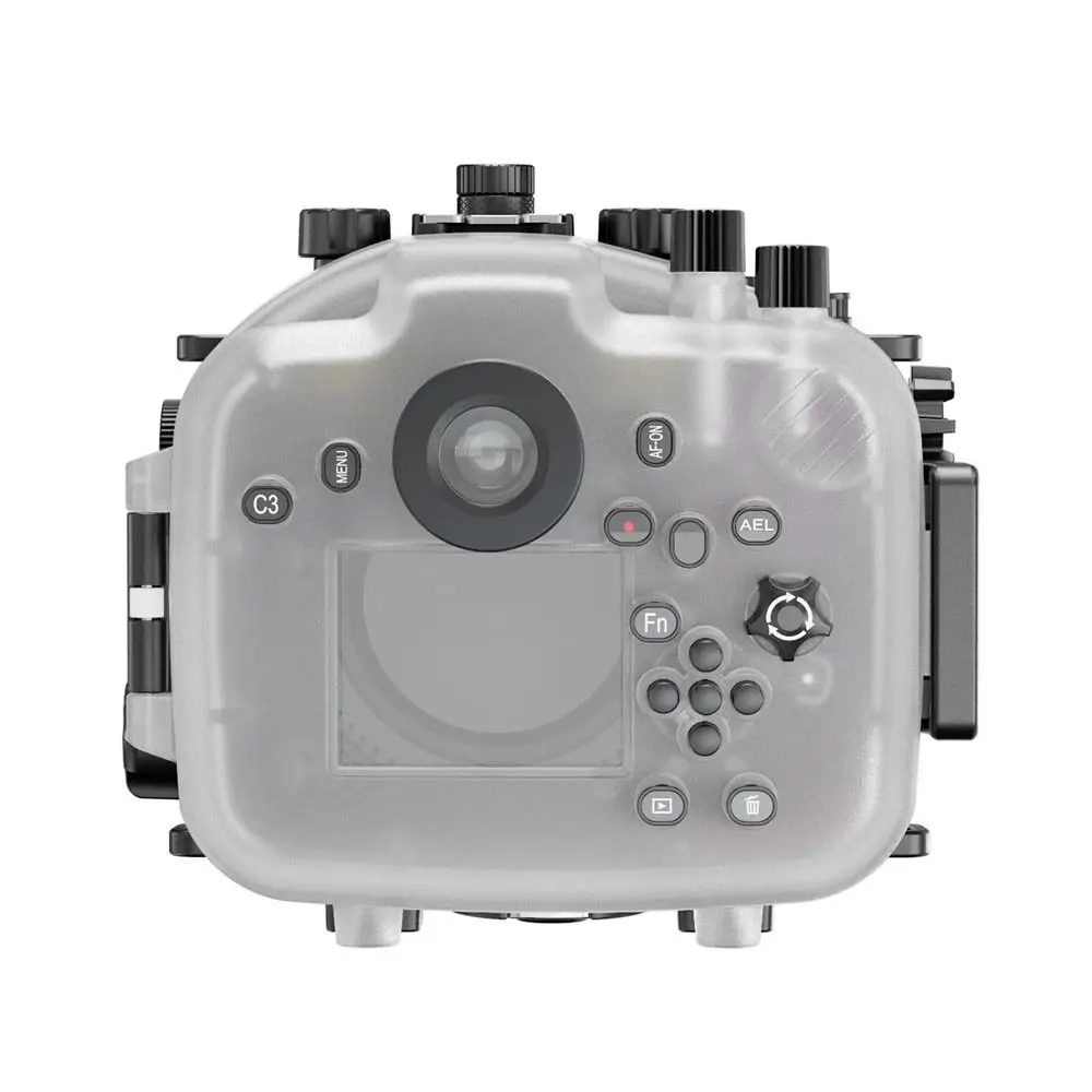 Seafrogs 40M/130FT Underwater Camera Housing Diving Case For Sony A7R III PRO Wi