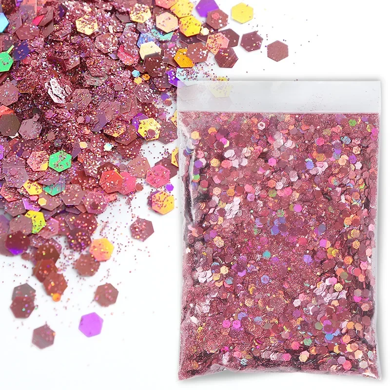 Holographic Iridescent Chunky Glitter Flakes