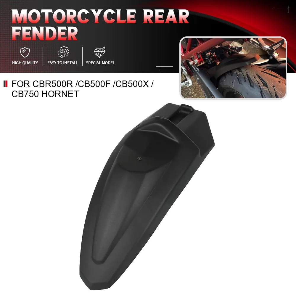

Rear Mudguard Mud Splash Guard Cover Protection Wheel Hugger For Honda CB500X CBR500R CB500F CB500 X/F CBR 500R 2013-2019 2020