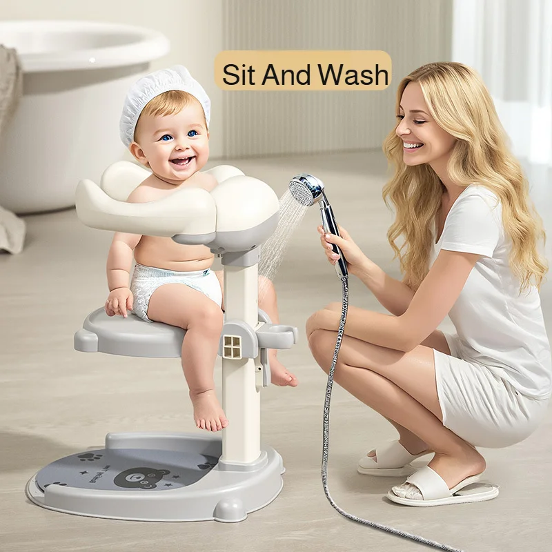 Baby Adjustable Bath Stand 1