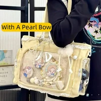Sac à bandoulière japonais Ins pour filles, doux, uniformes Y2K JK, sac Transparent Ulzzang Ita, fourre-tout pour étudiants et déplacements 3