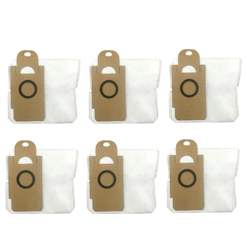 

6Pcs Replaceable Accessories Parts Dust Bags for Xiaomi Lydsto R1 R1A Robot Vacuum Cleaner Robot Vacuum Cleaner Parts