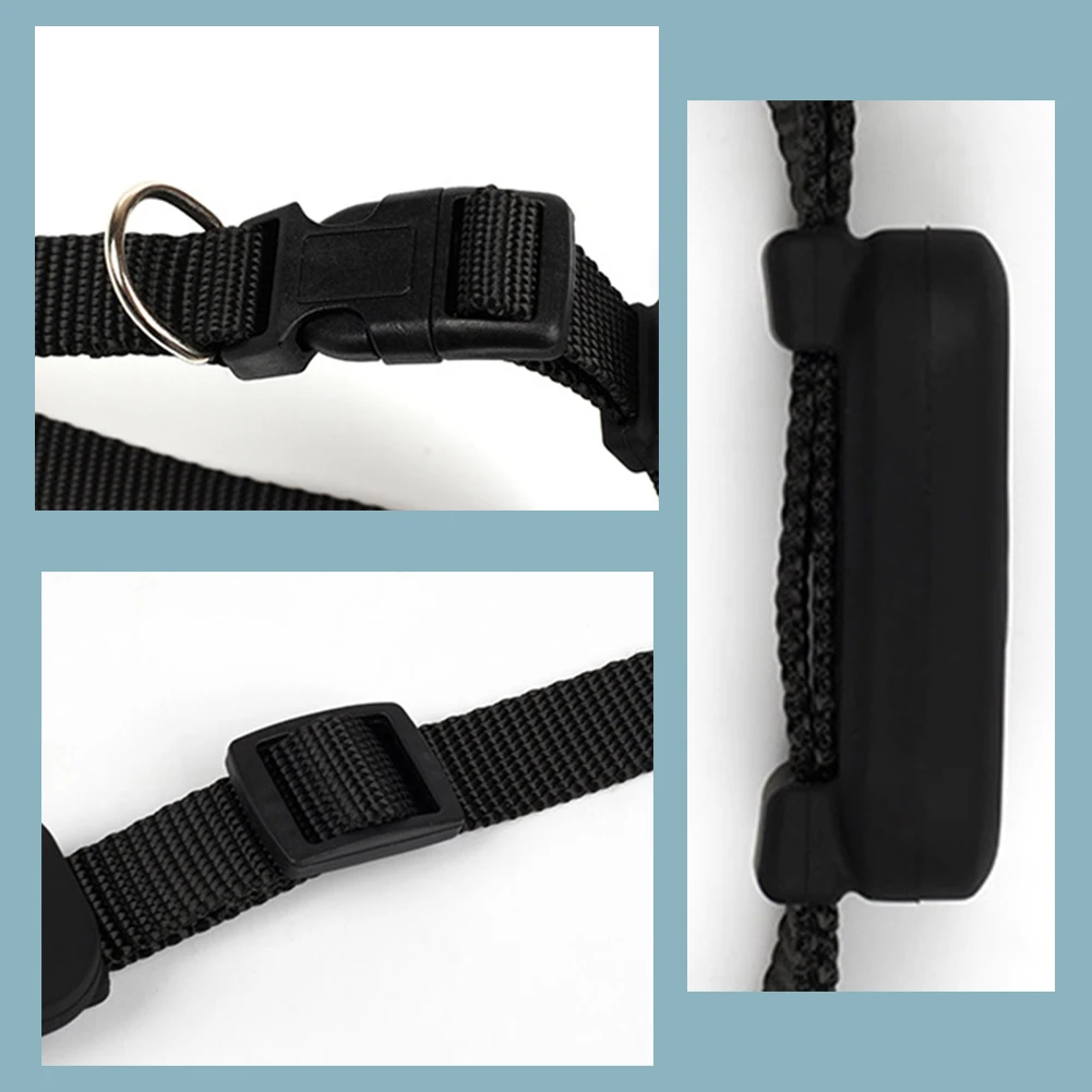 for iOS Dog Collar Mini GPS Tracker Adjustable Animal Tracking Movement Alert Collar Smart Bluetooth GPS Locator for Pet Cats