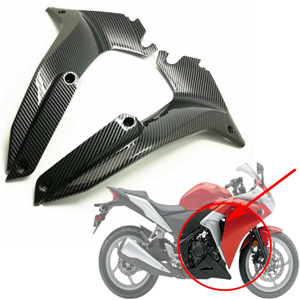 

Оболочка для бокового кузова мотоцикла, обтекатель обшивки для HONDA CBR 250RR 250R 2011 2012 2013 2014 CBR250R, краска из углеродного волокна