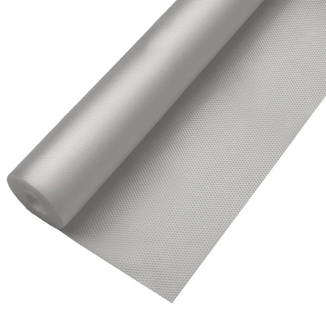 Shelf Liner, Non-Adhesive Grip, Beaded, White, 18-in. x 5-ft.