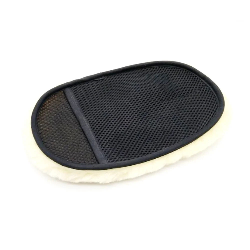 Car Cleaning Brush Cleaner Wool-like Soft Washing Gloves Motorcycle Washer Care Automotive
